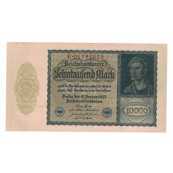 1922 - Alemania PIC 72 billete de 10.000 Marcos EBC