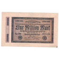 1923 - Germany Pic 93 1.000.000 Marks VF banknote
