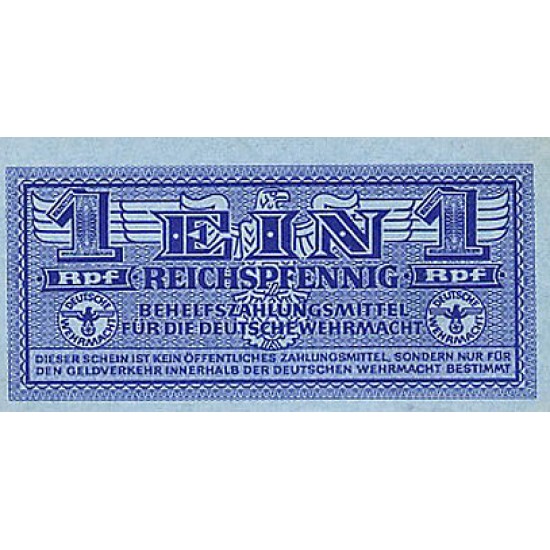 1942 - Germany PIC M32 1 Reichsmarks banknote 1942 - Germany PIC M32 1 Reichsmarks banknote