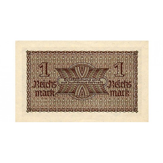 1945 - Germany PIC R136 1 Reichsmark 1945 - Germany PIC R136 1 Reichsmark