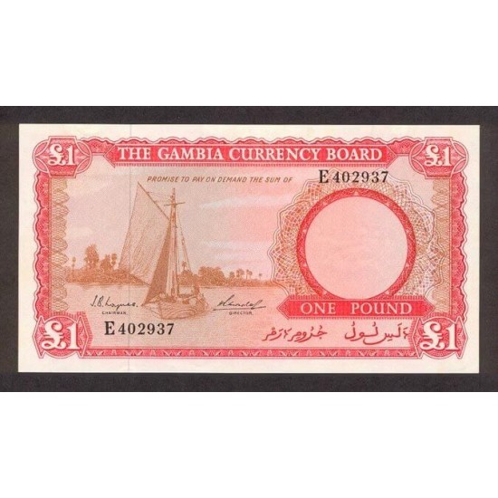 1962- Ghana Pic 2a 1Pound banknote 1962- Ghana Pic 2a 1Pound banknote