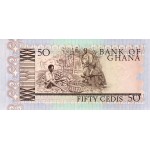  1980 - Ghana Pic 22b 50 Cedis  banknote