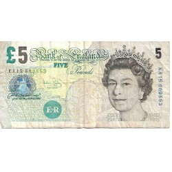 2004 - Great Britain PIC 391c 5 Pounds F 2004 - Great Britain PIC 391c 5 Pounds F
