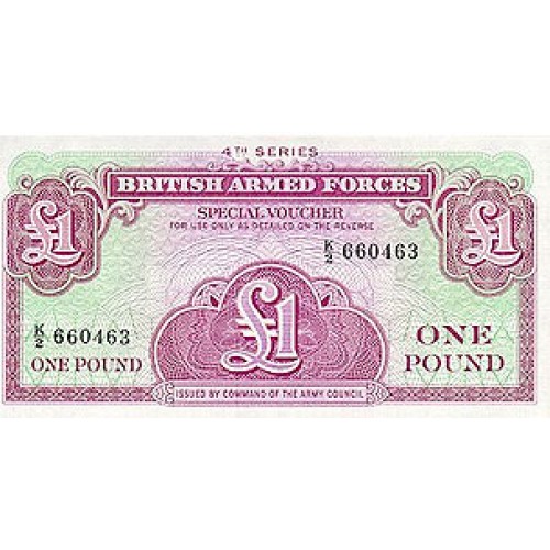 ND -  Gran Bretaña PIC M36 billete de 1 Libra S/C