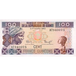 2012-  Guinea pic 35 b billete de 100 Francos