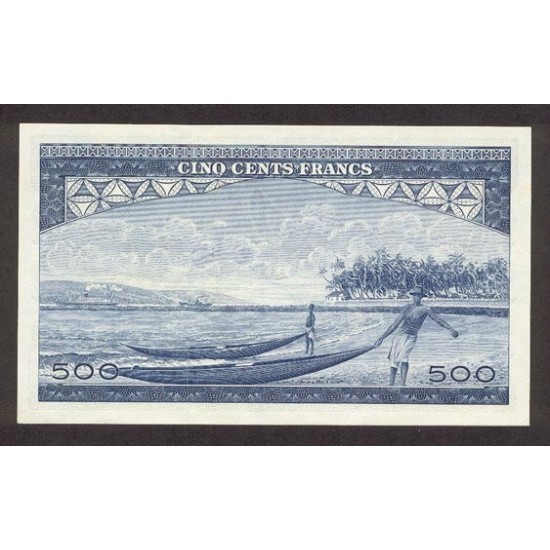1960 - Guinea pic 14 500 Francs banknote 1960 - Guinea pic 14 500 Francs banknote