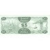 1989 - Guyana P22e 5 Dollars  banknote  F.7