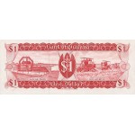 1989 - Guyana P21e 1 Dollar banknote  F.7