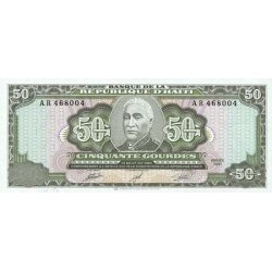 1991 - Haiti P257 50 Gourdes banknote