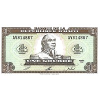 1992 - Haiti 1 Gourde banknote P259a UNC