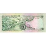 1990 - Honduras P65c 20 Lenpiras banknote