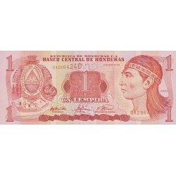 2003 - Honduras P84c 1 Lempira banknote UNC 2003 - Honduras P84c 1 Lempira banknote UNC