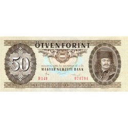 1983 - Hungria PIC 170f billete de 50 Florines S/C