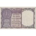 1957 - India PIC 75c      1 Rupee  banknote