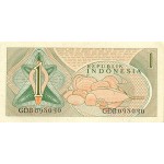 1961 - Indonesia PIC 78    1 Rupee banknote