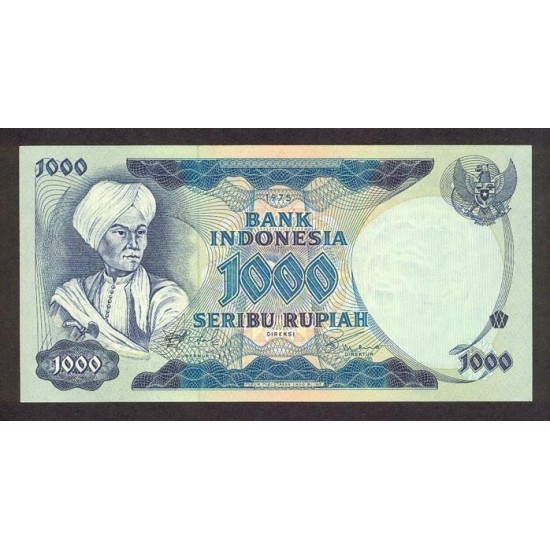 1975 - Indonesia PIC 113a 1000 Rupees banknote 1975 - Indonesia PIC 113a 1000 Rupees banknote