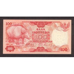 1977 - Indonesia PIC 116 100 Rupees banknote UNC 1977 - Indonesia PIC 116 100 Rupees banknote UNC
