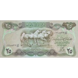 1978 - Iraq pic 66a billete de 25 Dinars