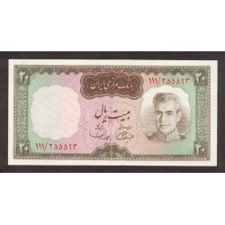 1969/71 - Iran pic 84 billete de 20 Rials
