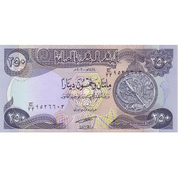 2003 - Iraq PIC 91a billete de 250 Dinars S/C