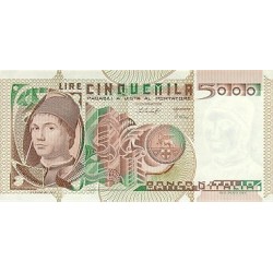 1979 - Italy PIC 105a   5.000 Liras   banknote
