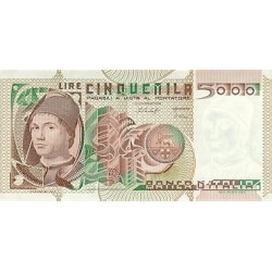 1979 - Italia PIC 105a   billete de 5.000 Liras