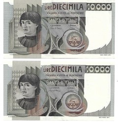 1980 - Italia PIC 106b billete de 10.000 Liras EBC 1980 - Italia PIC 106b billete de 10.000 Liras EBC