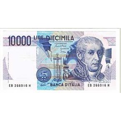 1984 - Italia PIC 112b    billete de 10.000 Liras