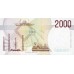 1990 - Italy PIC 115 2.000 Liras banknote UNC