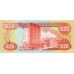 1989 - Jamaica P72c billete de 20 Dólares