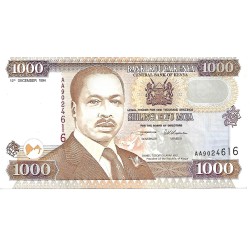 1994 - Kenia PIC 34a billete de 1000 Shillings S/C 1994 - Kenia PIC 34a billete de 1000 Shillings S/C
