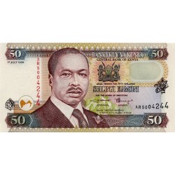 1999 - Kenia PIC 36d billete de 50 Shillings S/C 1999 - Kenia PIC 36d billete de 50 Shillings S/C