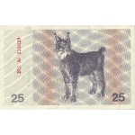 1991 - Lithuania PIC 36b    25 Talonas banknote