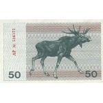 1991 - Lithuania PIC 37a    50 Talonas banknote
