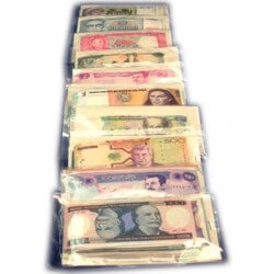 350 World Banknotes