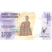 2017 - Madagascar PIC 100 1000 Ariary UNC 2017 - Madagascar PIC 100 1000 Ariary UNC