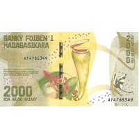 2017 - Madagascar PIC 101 2000 Ariary UNC 2017 - Madagascar PIC 101 2000 Ariary UNC