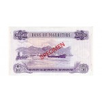 1973 - Mauritius Islands  Pic  31c  10 Rupias banknote 
