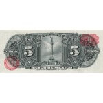 1969 - Mexico P60j 5 Pesos banknote