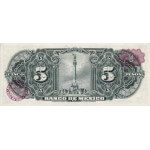 1970 - Mexico P60k 5 Pesos banknote