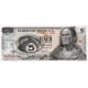 1972 - Mexico P62c 5 Pesos banknote 1972 - Mexico P62c 5 Pesos banknote