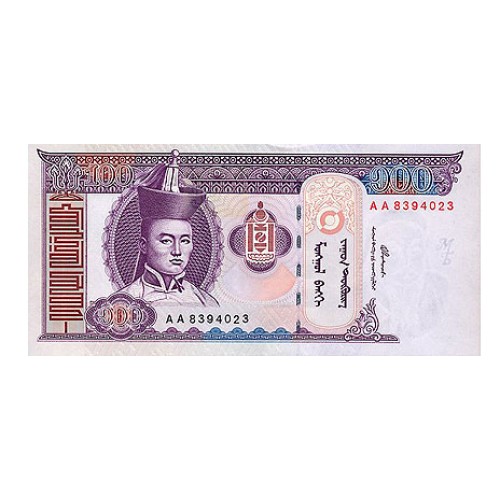 2000 - Mongolia PIC 65a billete de 100 Tugrik S/C 2000 - Mongolia PIC 65a billete de 100 Tugrik S/C