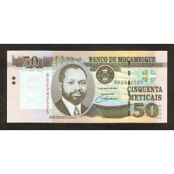2006 - Mozambique pic 144 billete de 50 Meticais