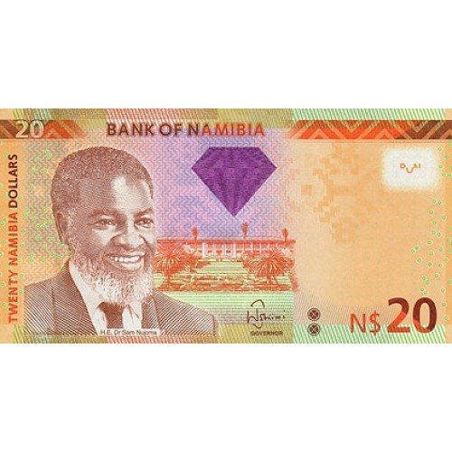 2012 - Namibia  PIC 12   20 Dollars  Banknote