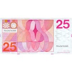 1971 -  Netherlands   Pic 92a        25 Gulden  banknote