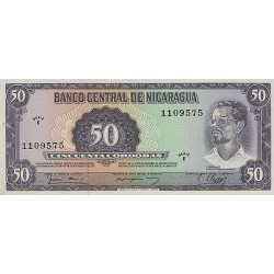 1979 - Nicaragua P136 50 Cordobas banknote