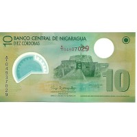 2012 - Nicaragua PIC 201b 10 Cordobas banknote UNC