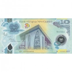 2010 - Papua PIC 40 billete de10 Kina S/C