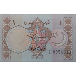 1983 - Pakistan PIC 27g   1 Rupee  banknote