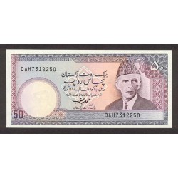 1986 - Pakistan PIC 40    50 Rupees  banknote
